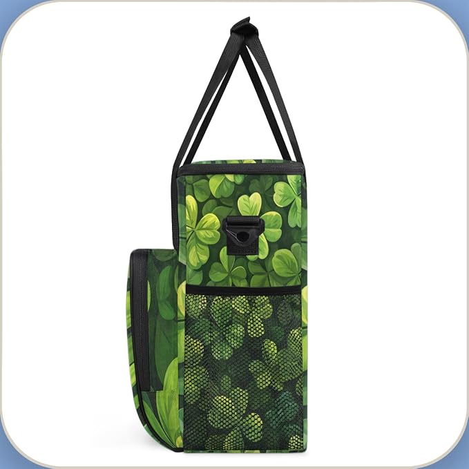 St.Patrick's Day Coffee Maker Travel Bag, Portable Storage Tote Bag - Image 4