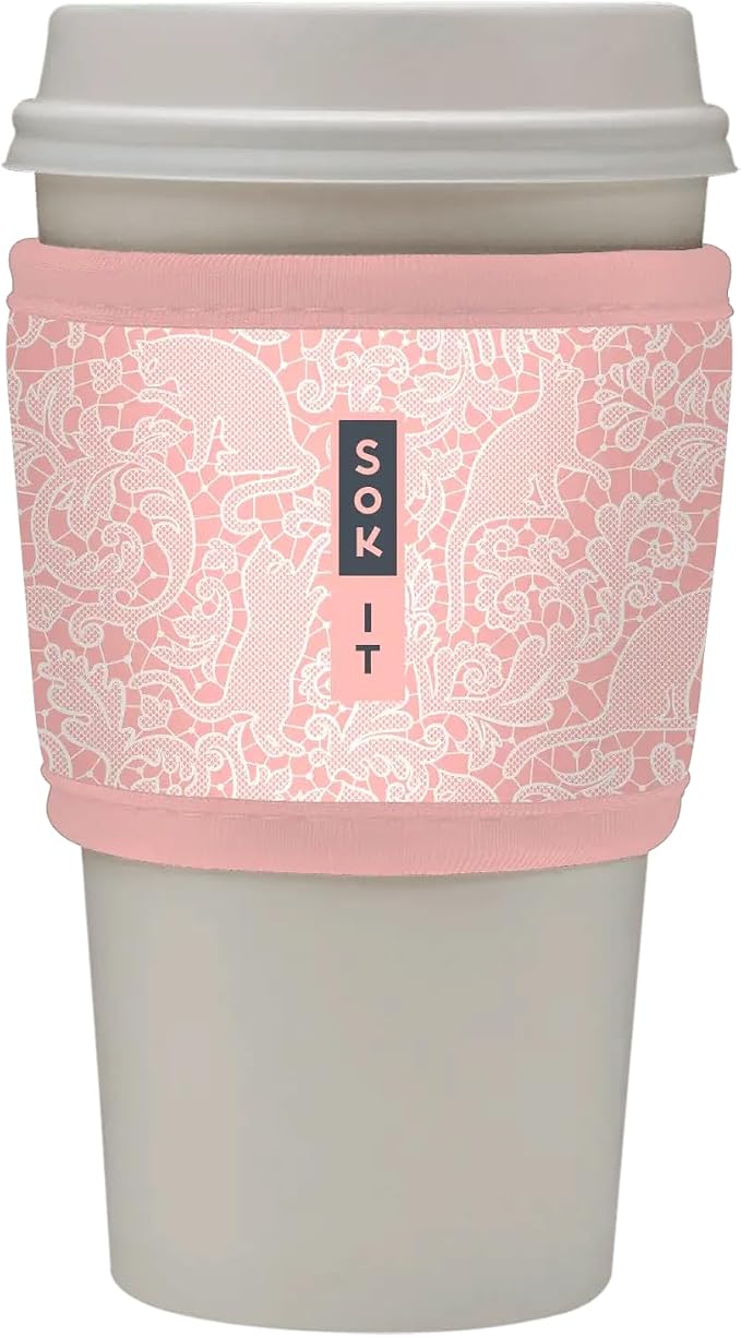 Sok It HotSok Coffee & Tea Reusable Insulated Neoprene Cup Sleeve by SokIt