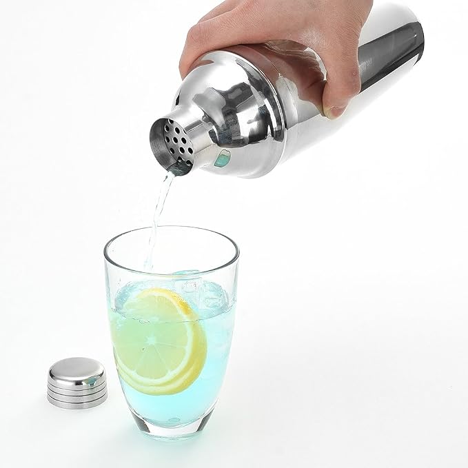 25oz Stainless Steel No Leaks Cocktail Shaker, Pro Mixing Good Solid - Image 5