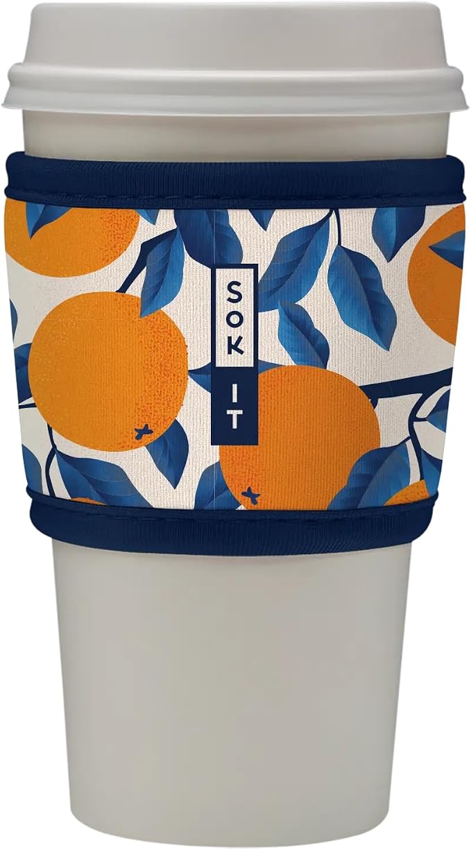 Sok It HotSok Coffee & Tea Reusable Insulated Neoprene Cup Sleeve by SokIt