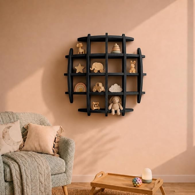 Circle Wall Shelf Wall Mounted - Image 2
