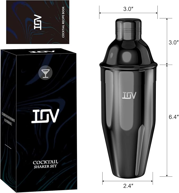 IOV Cocktail Shaker, 24 oz Martini Shaker, Drink Mixer - Image 3