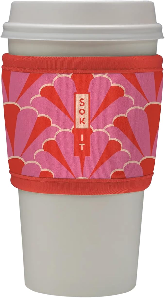 Sok It HotSok Coffee & Tea Reusable Insulated Neoprene Cup Sleeve by SokIt