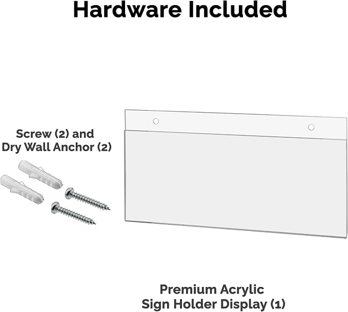 Marketing Holders Wall Mount Sign Holder - Image 9