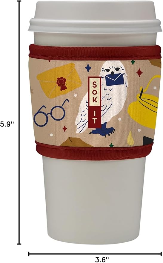 Sok It HotSok Coffee & Tea Reusable Insulated Neoprene Cup Sleeve - Image 7