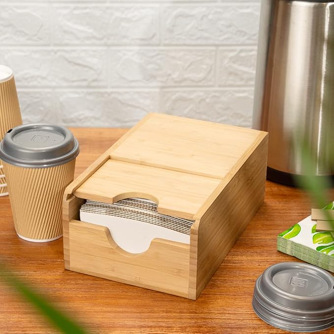 Restaurantware Restpresso 9 1/2 x 6 x 3.75 Inch Coffee Cup Sleeve Dispenser 1 - Image 6
