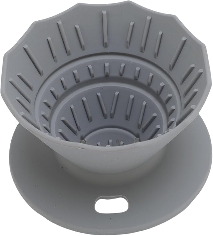 Pour Over Coffee Dripper, Food Grade Silicone Portable Coffee Filter, Folding - Image 4