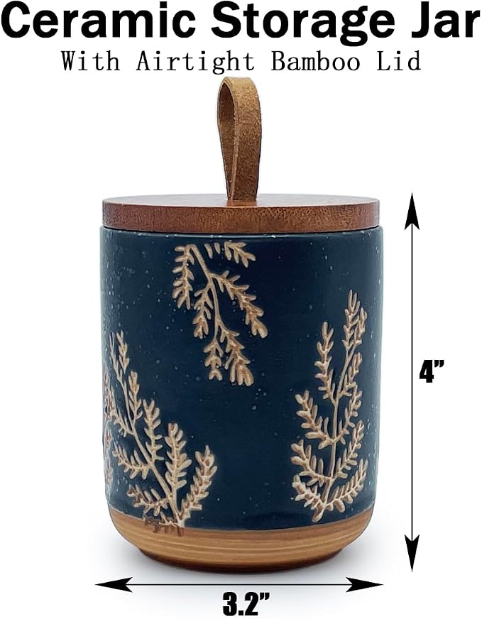 10oz Ceramic Airtight Food Storage Container - Image 2