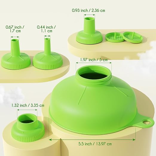 Pisol Wide Mouth Versatile Funnel, Canning Funnels - Image 7