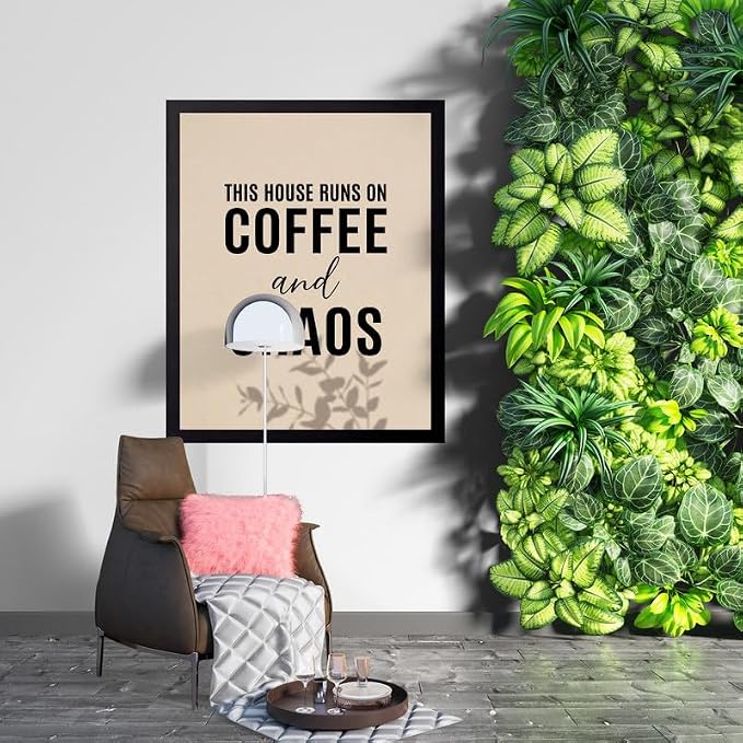 Lawrence Williams Designs This House Runs on Coffee and Chaos Poster - Image 5
