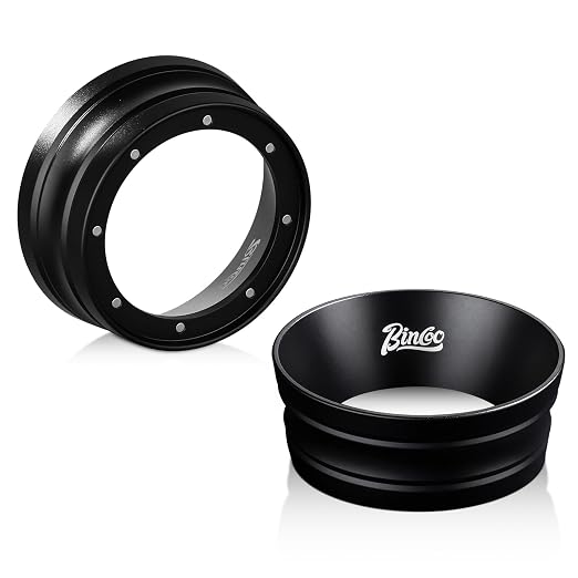 Bincoo Espresso Dosing Funnel 58mm, More Tall Magnetic Aluminum Alloy by Bincoo