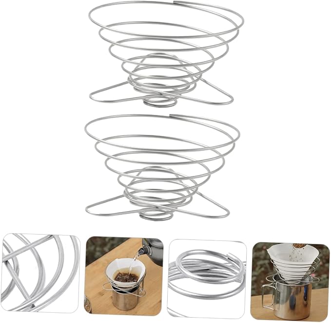 VILLCASE Coffee Dripper Filter Holder Cone Shape Funnel - Image 8