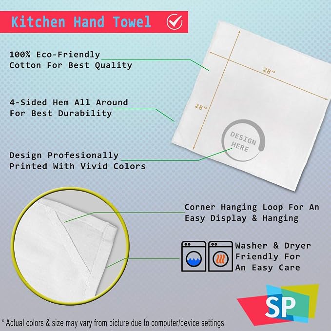 Style In Print Custom Decor Flour Kitchen Towels I'll Have A CAF Mocha Vodka - Image 2