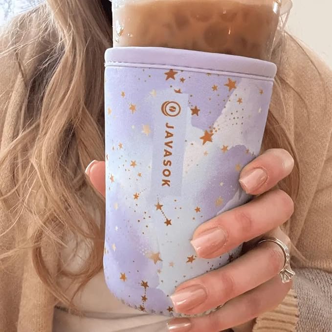 Sok It JavaSok Iced Coffee & Cold Soda Insulated Neoprene Cup Sleeve - Image 2
