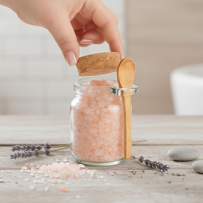 Sugar Scrub Containers, Bath Salt Jar, Spice Jars - Image 4