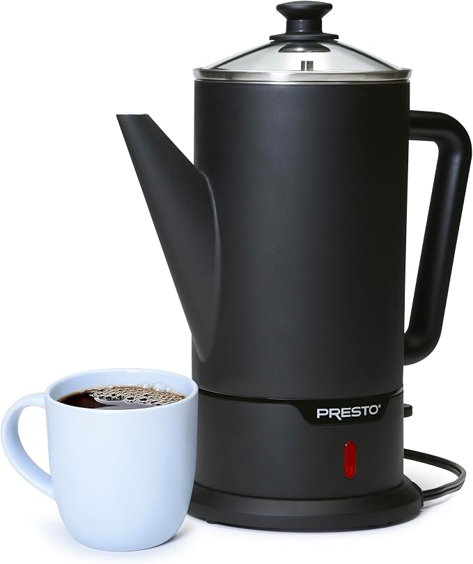 Presto 02815 12-Cup Cordless Coffee Percolator - Image 9