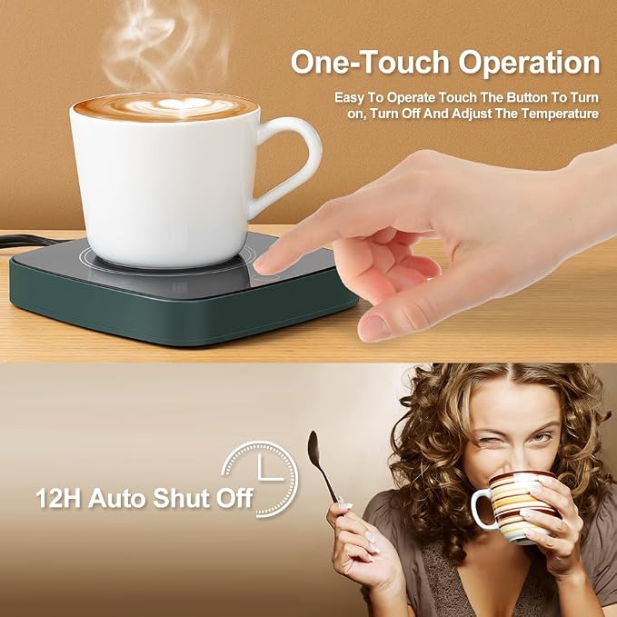 Coffee Cup Warmer 12Hours Auto Shut-Off Mug Warmer - Image 4