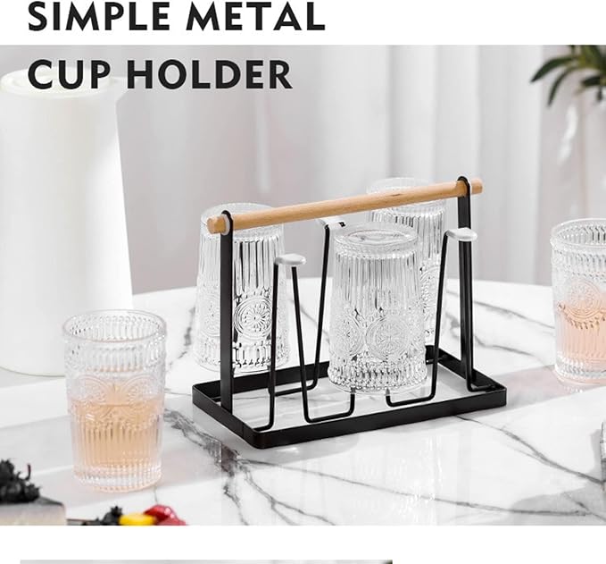 Cup Drying Rack Stand, Metal Cup Drying Rack - Image 5