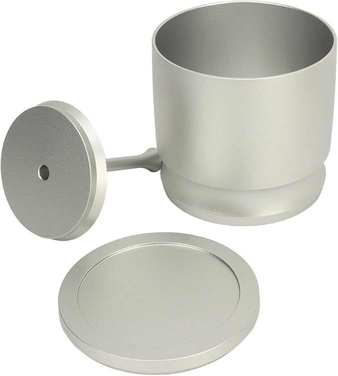 Coffee Dosing Rings Press, 1 Set 58mm / 2.28in Aluminum Alloy Coffee Dosing Cup by Following