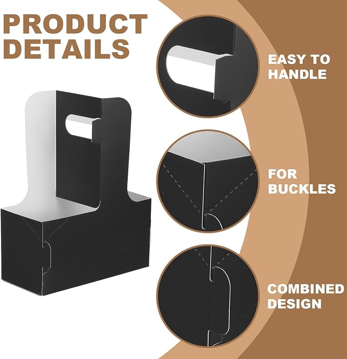 PATIKIL Drink Carrier with Handle - Image 3