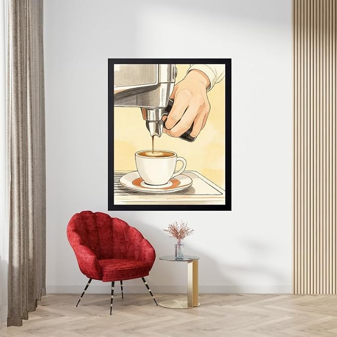 Lawrence Williams Designs Espresso Barista Coffee Poster - Image 4