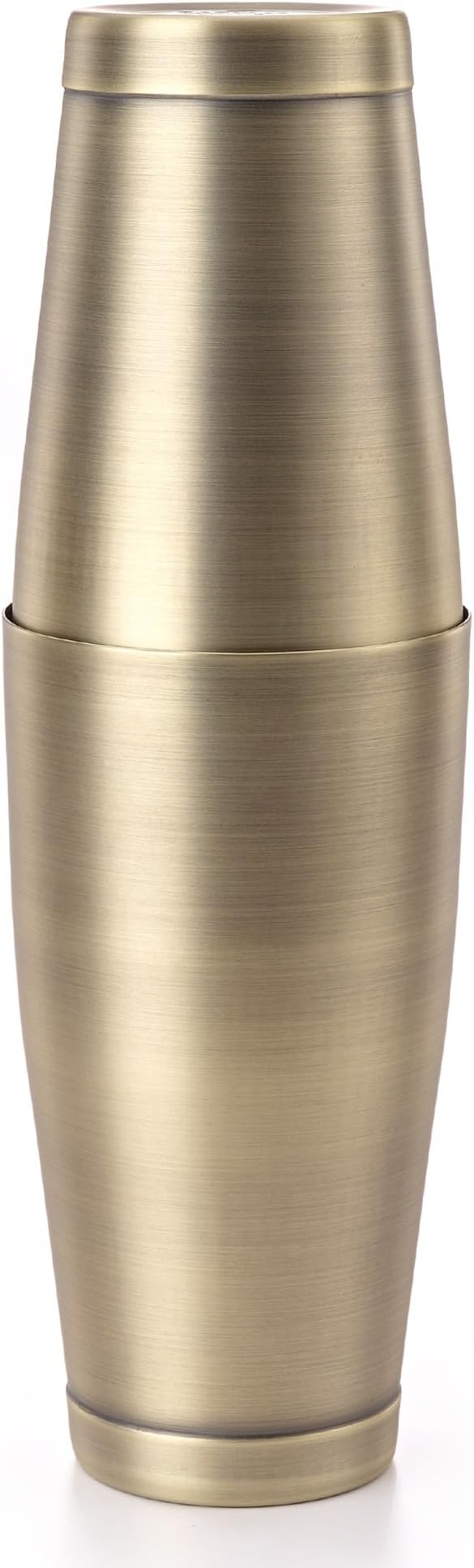 Barfly Cocktail Shaker Tin Set, Antique Gold - Image 3