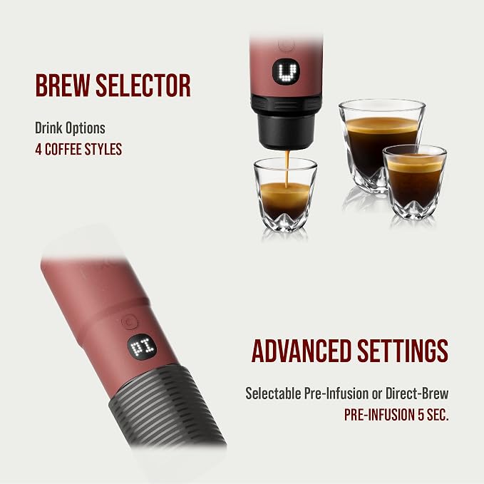 WACACO Coffee Machine Electric & Portable, - Image 6