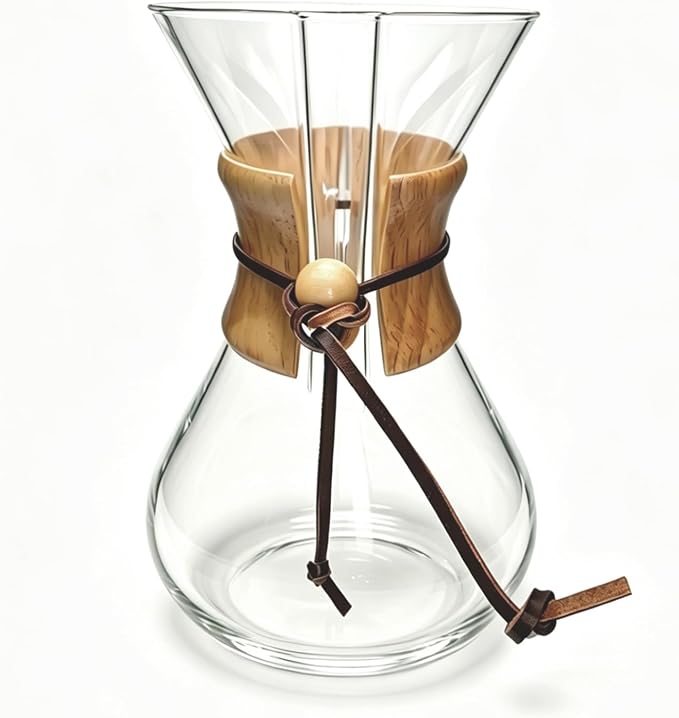 subjectthree Glass Coffee Maker 10 Cup Pour Over Coffee Dripper Set - Image 3