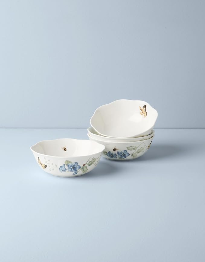 Lenox Dinnerware Sets, Butterfly Meadow 4-Piece All-Purpose Bowls Set, 20 Oz - Image 5