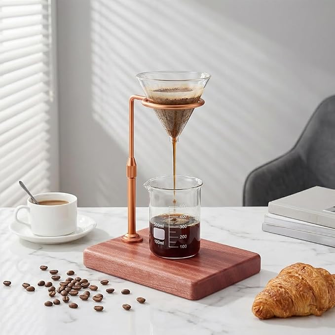 FINGERINSPIRE Adjustable Coffee Stand 8.66x6.3x9.06 inch Adjustable Pour Over - Image 4