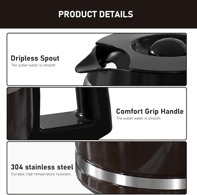 12-Cup Coffee Pot Replacement Compatible - Image 3