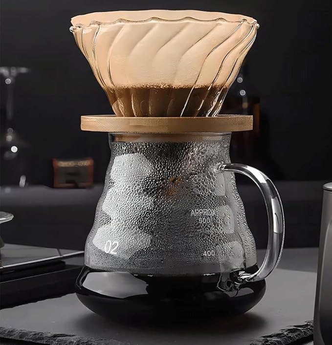 Pour Over Coffee Maker - 20 OZ /600ML Coffee Server - Image 2