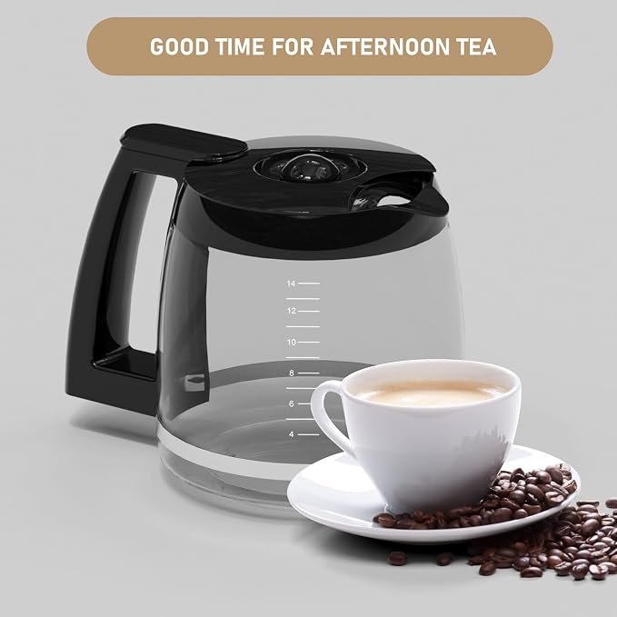 14-Cups Coffee Carafe Replacement Pot Compatible - Image 4
