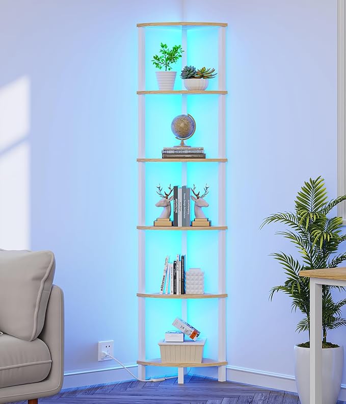 VIMBER 6-Tier Corner Shelf by VIMBER