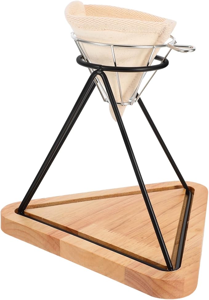 Healifty Reusable Stainless Steel Coffee Filter Stand Set Manual Pour-over by Healifty