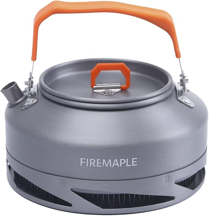 Fire-Maple XT1 0.8 Liter Camping Kettle | Portable Lightweight Aluminum Teapot by Fire-Maple