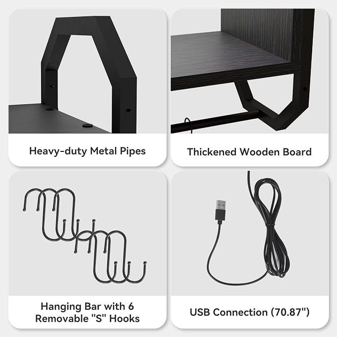 ELECWISH Gaming Floating Shelves - Image 6