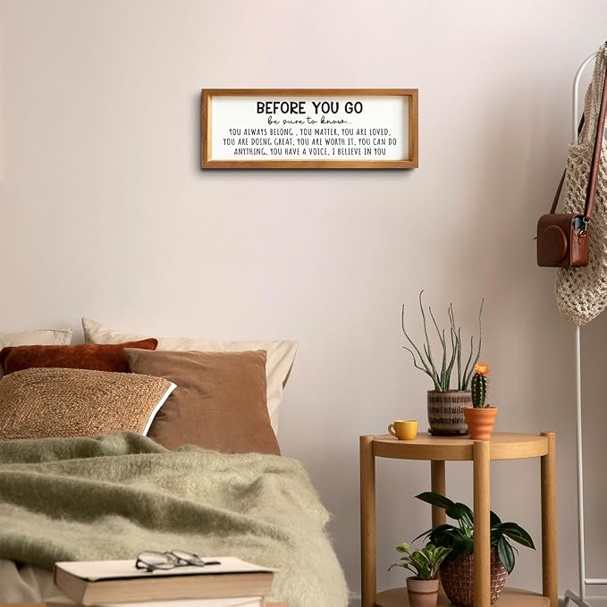 You Matter, You are Loved Wooden Picture Frame - Image 6
