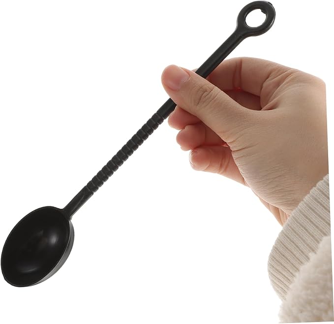 ULTECHNOVO 50pcs Tiny Spoons for Powder Measure Plastic Scoop Bean Powder Spoon - Image 4