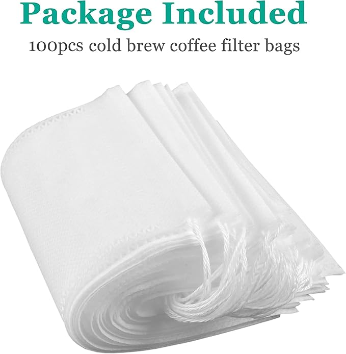 Yzurbu 100pcs Cold Brew Coffee Bags - Image 6