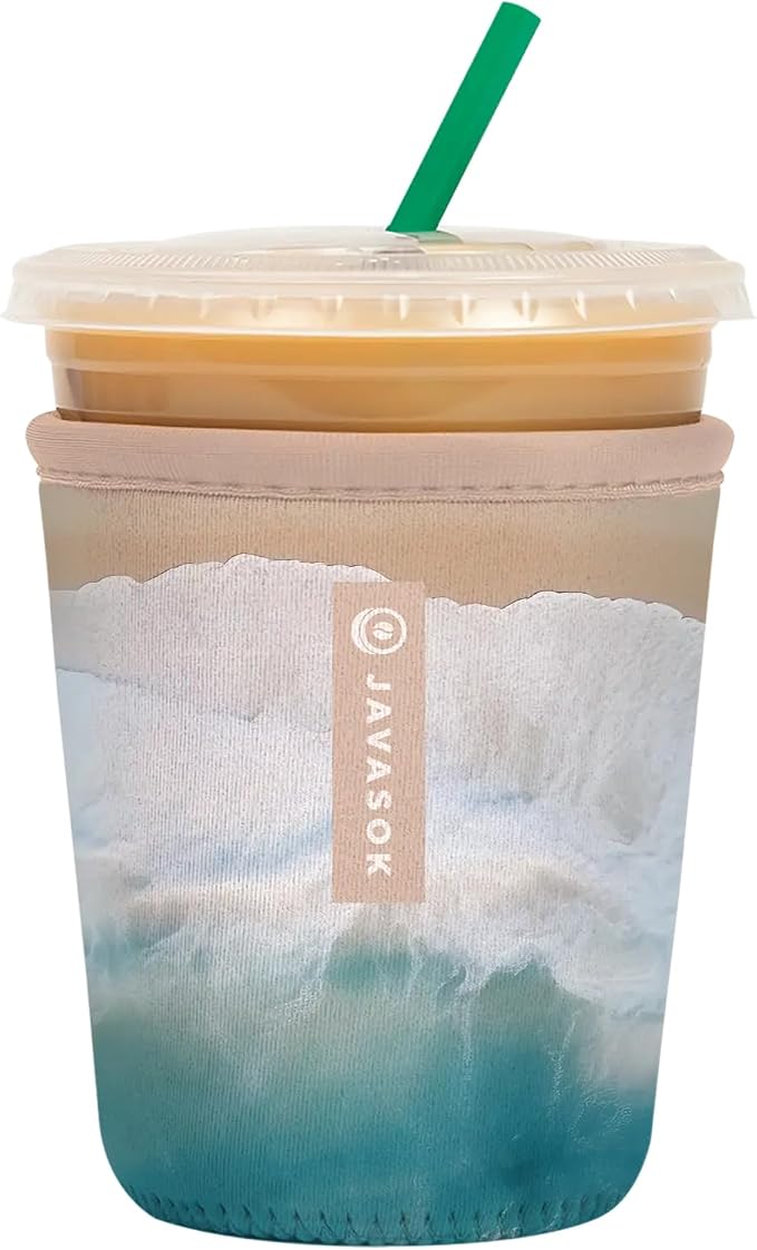 Sok It JavaSok Iced Coffee & Cold Soda Insulated Neoprene Cup Sleeve by SokIt