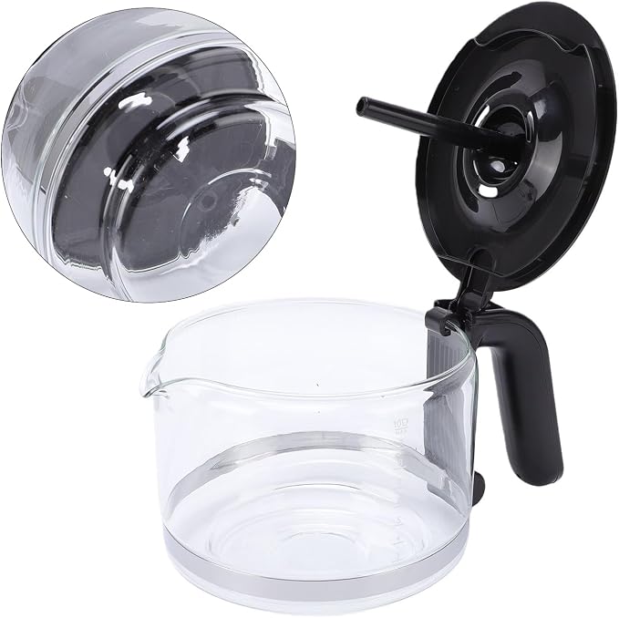 Replacement Coffee Carafe Pot, 10 Cup 1.5L Explosion Proof Borosilicate Glass - Image 4