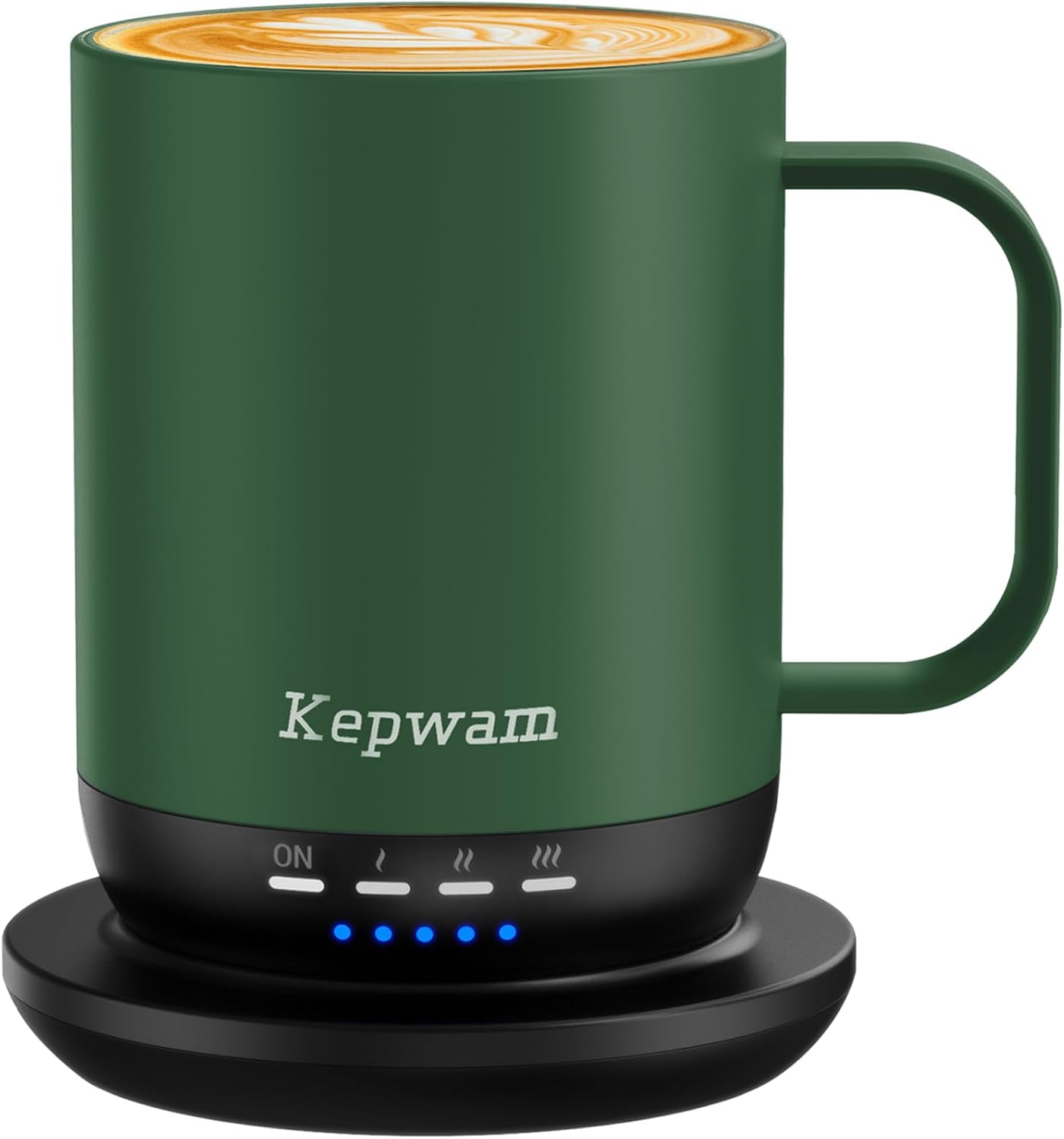 Heated Coffee Mug T1-14oz Fast Heating & Longer Battery Life Self Heating Coffee Mug Hot to 149℉ - Touch & App Controlled Mug Coffee and Hot Beverage Warmer, Gifts for Women and Men