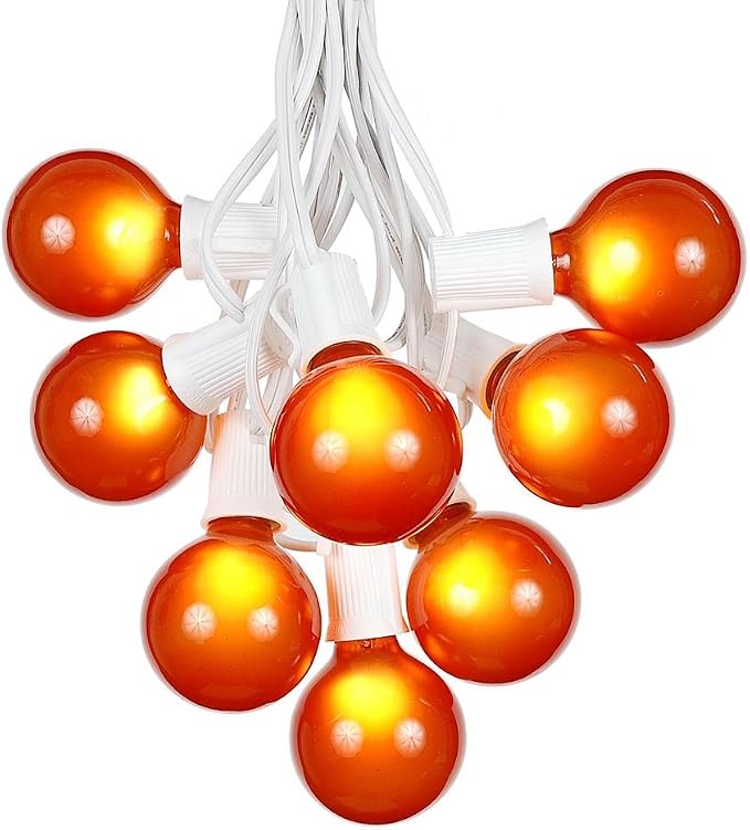 G50 Globe Outdoor String Lights by NoveltyLights-LightExperts