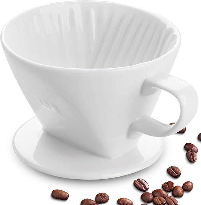 hailanbao Handmade Pour over Ceramic Coffee Dripper by Hailanbao