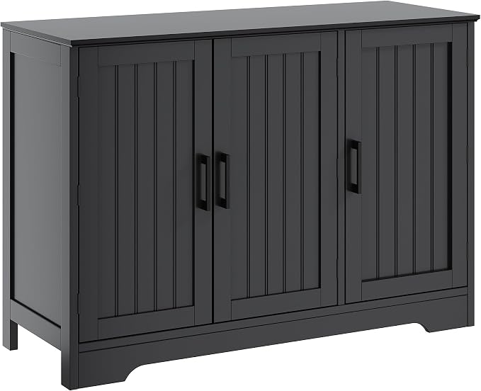 ChooChoo Modern Sideboard Buffet Cabinet, Coffee Bar Storage Cabinet - Image 9