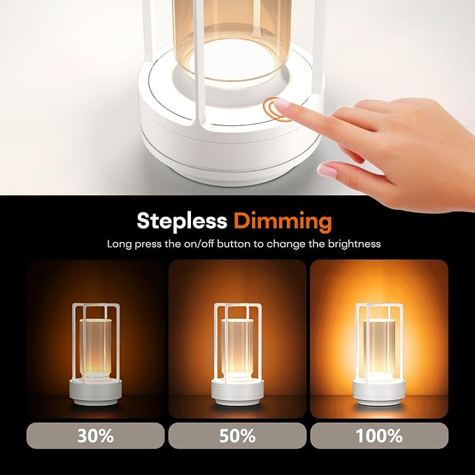 HAPYGI Portable Metal Table Lamp - Image 5
