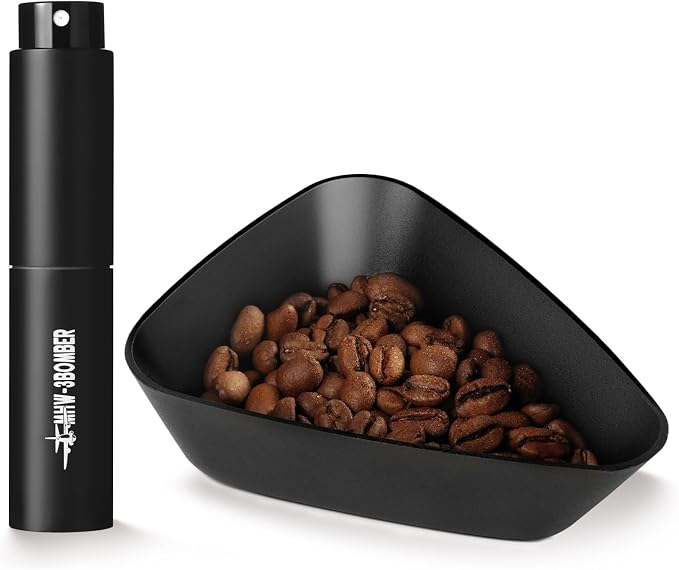 MHW-3BOMBER Coffee Bean Dosing Cup and RDT Spray Bottle Set by MHW-3BOMBER