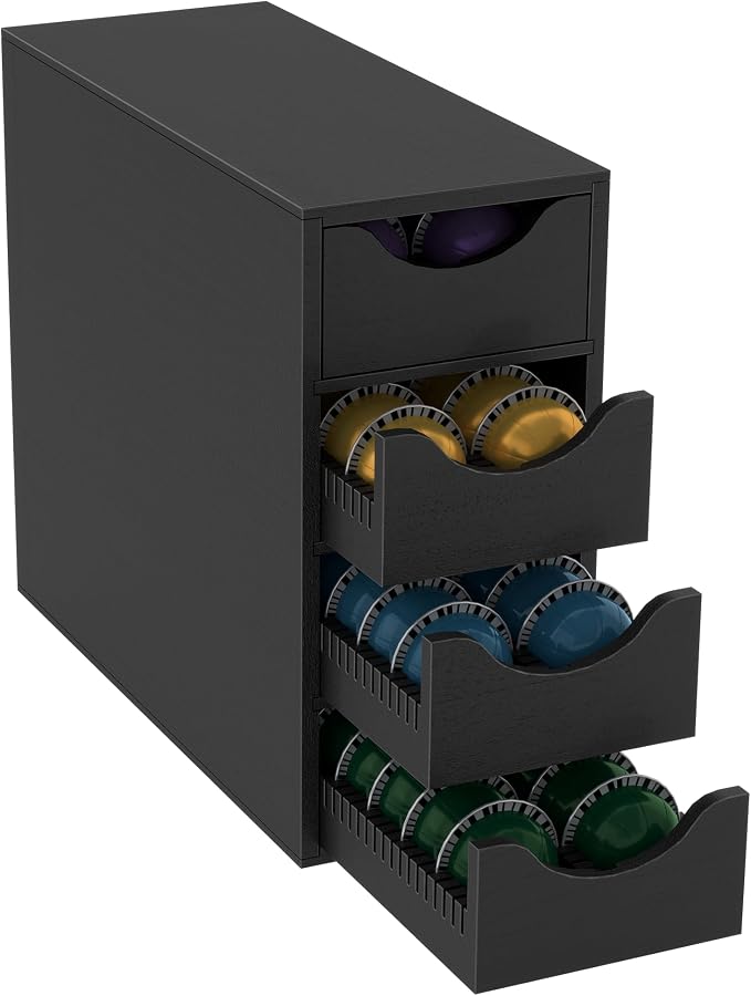 Suli Coffee Pod Holder, Coffee Capsule Storage Organizer, Save Space Coffee Pod by Suli