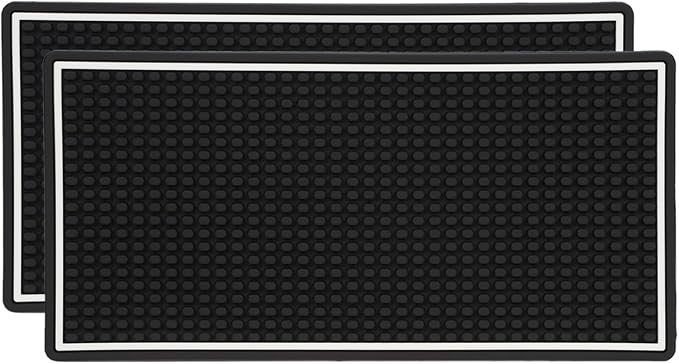 2PCS Bar Mat For Countertop Splash, PVC Bar Service Mat, Suitable For Spills by Unknown